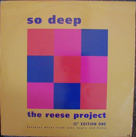 The Reese Project : So Deep (12" Edition One) (12")
