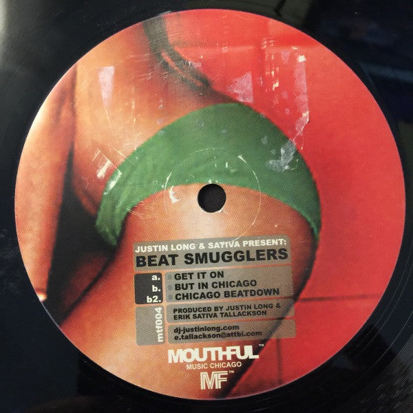 Justin Long & DJ Sativa : Beat Smugglers (12")