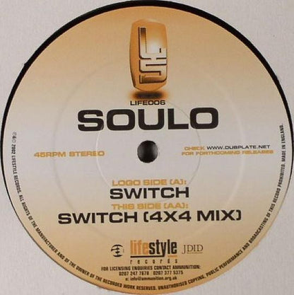 Soulo (2) : Switch (12")