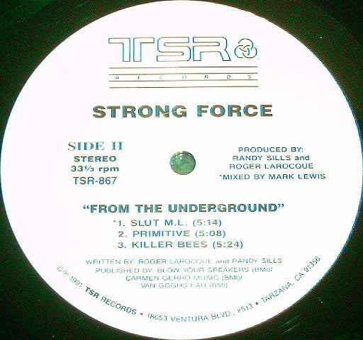 Strong Force : From The Underground (12")
