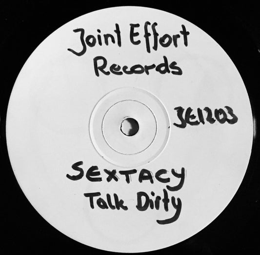 Sextacy : Talk Dirty (12", W/Lbl)