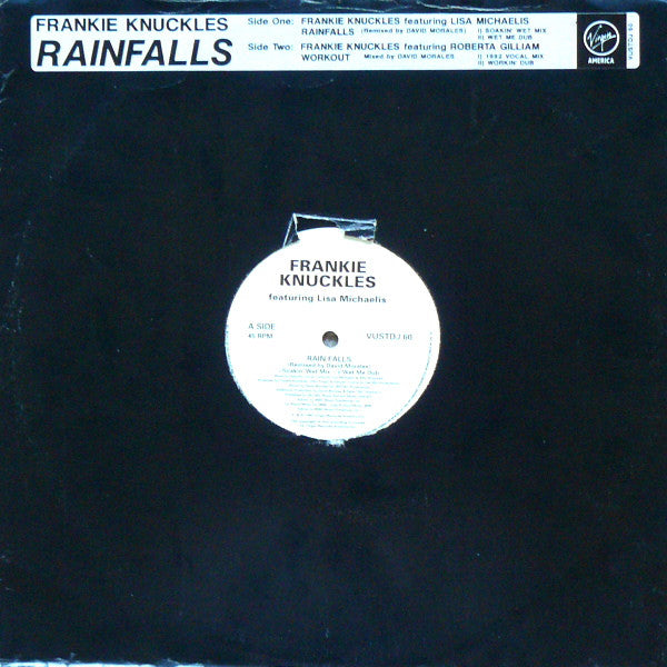 Frankie Knuckles : Rainfalls / Workout (12", Promo)