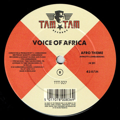 Voice Of Africa : Hoomba Hoomba (12")