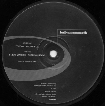 Baby Mammoth : Tolstoy / Hoodwinked / Herbal Warning / Slipping Jigsaws (12")