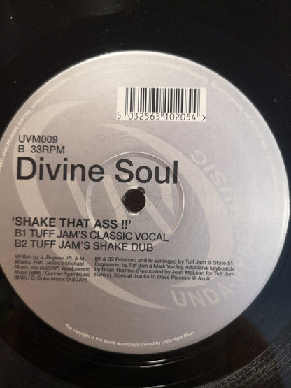 Divine Soul : Shake That Ass !! (12")