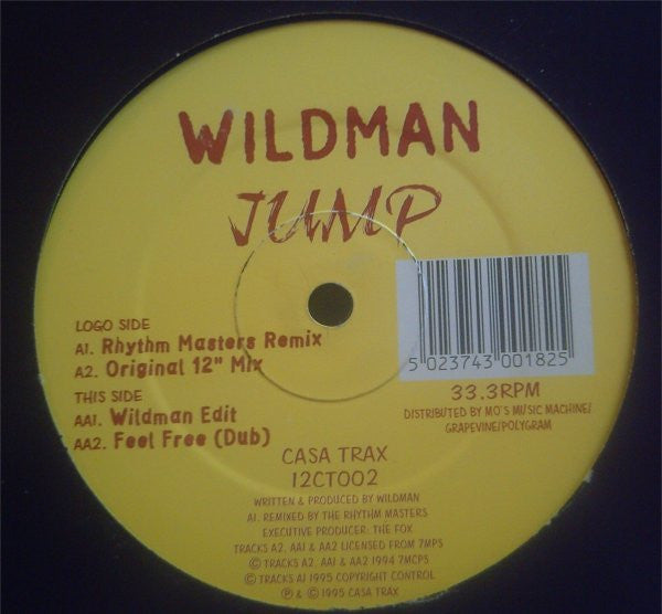 Wildman : Jump (12")