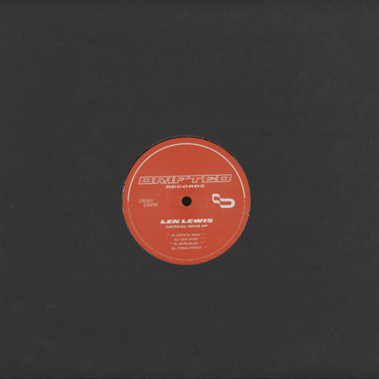 Len Lewis : Critical Mass EP (12", EP)
