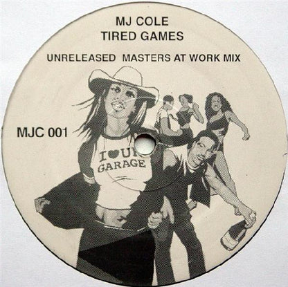 MJ Cole : Tired Games (Unreleased Masters At Work Mixes) (12", Unofficial)