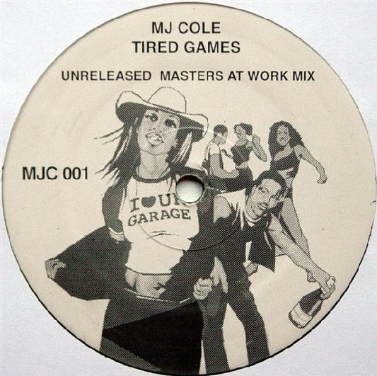 MJ Cole : Tired Games (Unreleased Masters At Work Mixes) (12", Unofficial)
