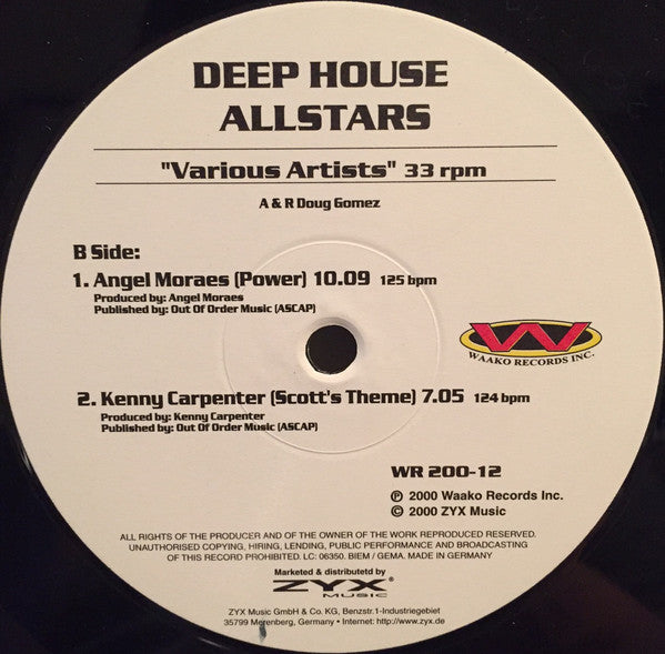 Various : Deep House Allstars (12")