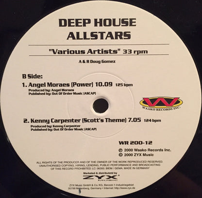 Various : Deep House Allstars (12")