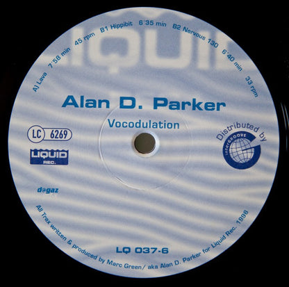 Alan D. Parker : Vocodulation (12")