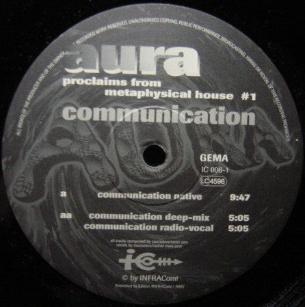 Aura (6) : Communication (12")