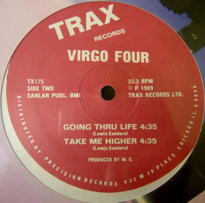 Virgo Four : Going Thru Life / Take Me Higher (12", MP)