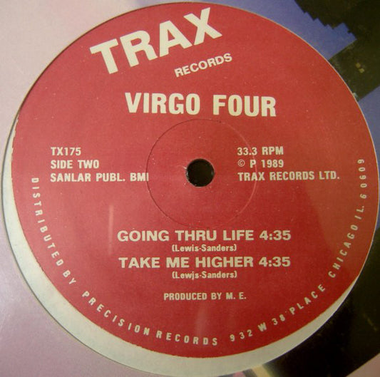 Virgo Four : Going Thru Life / Take Me Higher (12", MP)