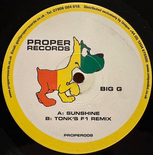 Big G (2) : Sunshine (12")