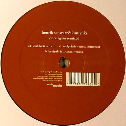 Henrik Schwarz & Kuniyuki* : Once Again Remixed (12")