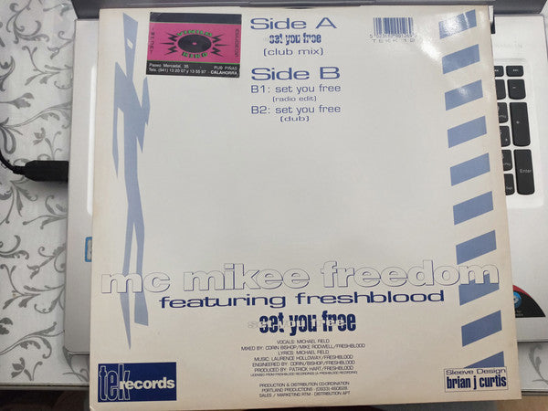 MC Mikee Freedom : Set You Free (12")