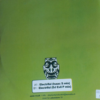 DJ Evil P & Isaac S : Electriful (12")