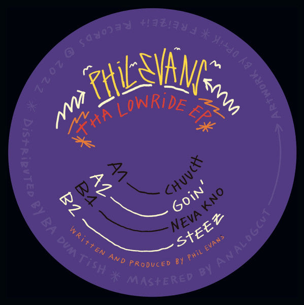 Phil Evans (9) : Tha Lowride EP (12", EP)