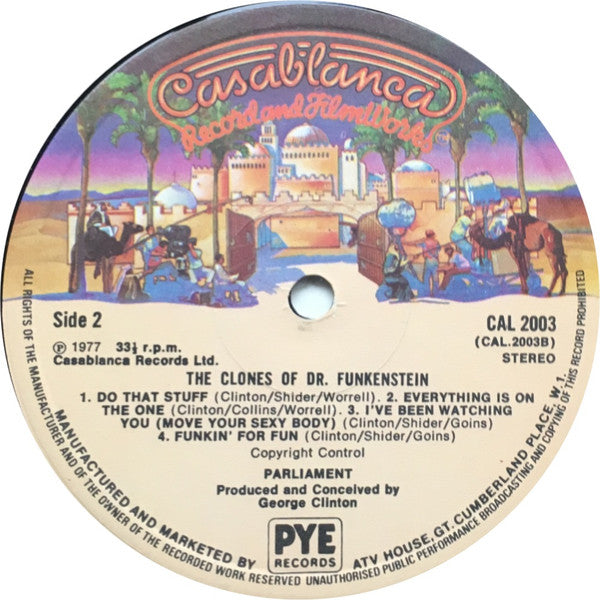 Parliament : The Clones Of Dr. Funkenstein (LP, Album)