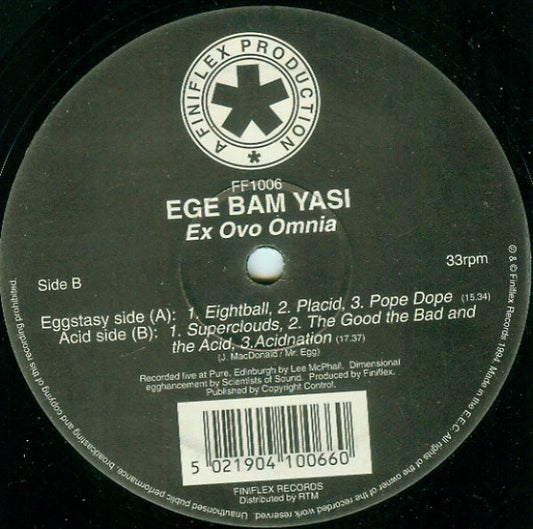 Ege Bam Yasi : Ex Ovo Omnia (12")