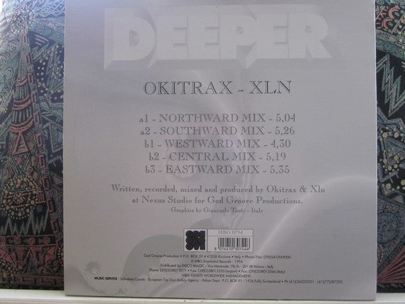 Okitrax & Xln : Deeper (12", 33 )