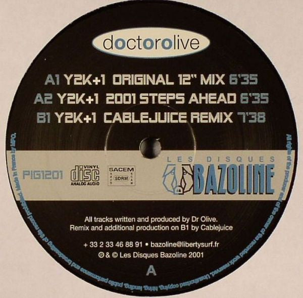 Doctorolive : Y2K+1, The Very Bug (12")