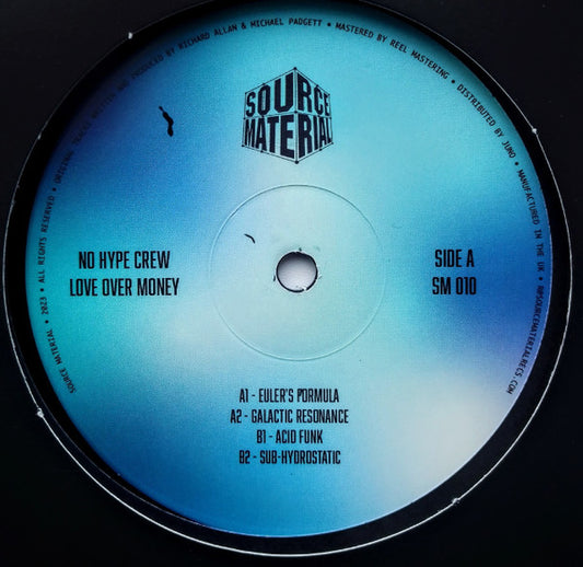 NO HYPE CREW : Love Over Money (12")