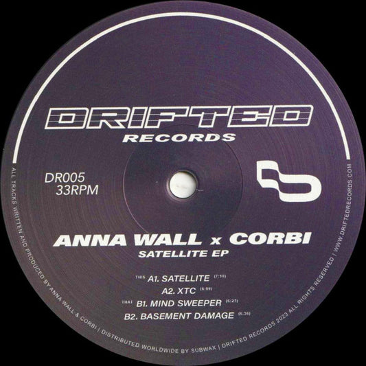 Anna Wall x Corbi : Satellite EP (12", EP)