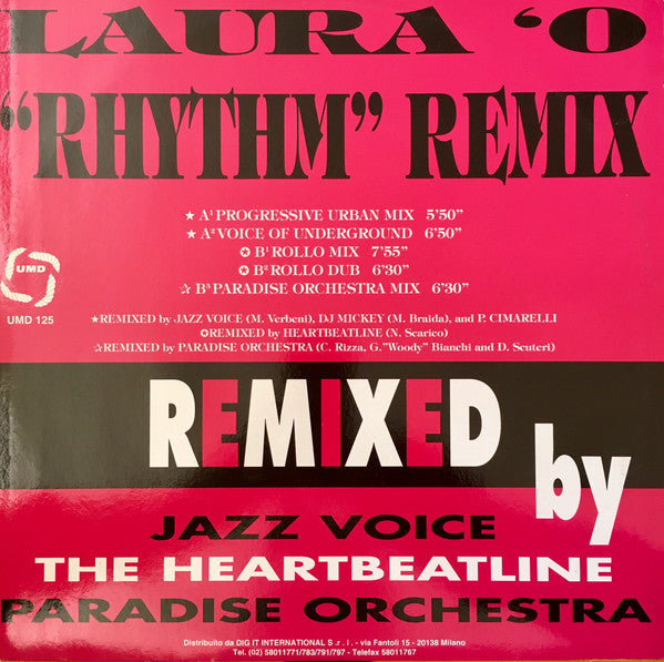 Laura  ʻO* : Rhythm (Remix) (12")