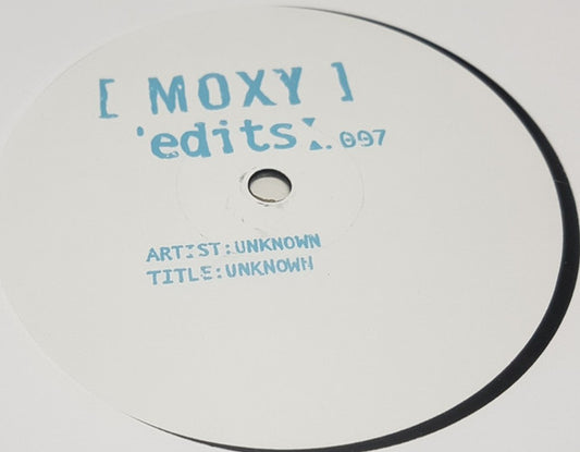 Unknown Artist : Moxy Edits 007 (12", S/Sided)