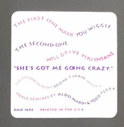 2 In A Room : She's Got Me Going Crazy (12", Promo)