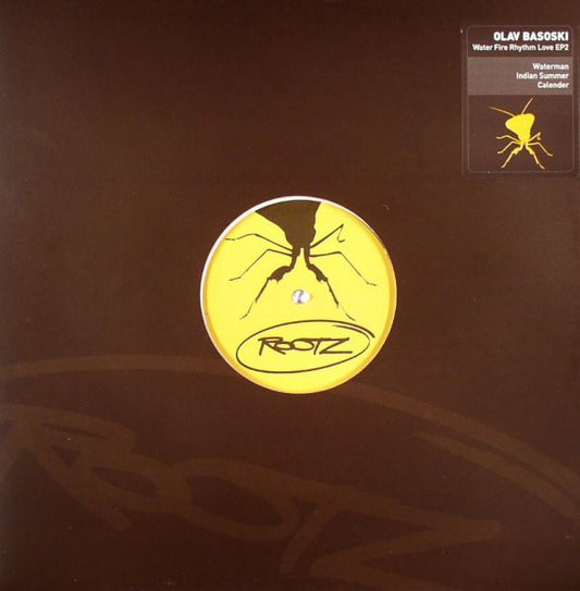 Olav Basoski : Water Fire Rhythm Love EP2 (12", EP)