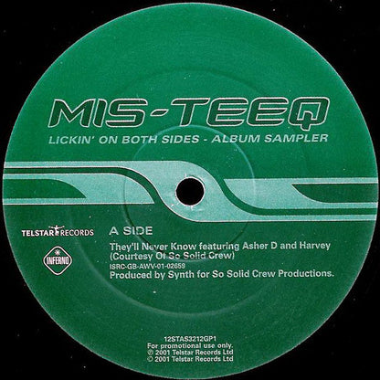 Mis-Teeq : Lickin' On Both Sides (Album Sampler) (12", Ltd, Promo, Smplr)