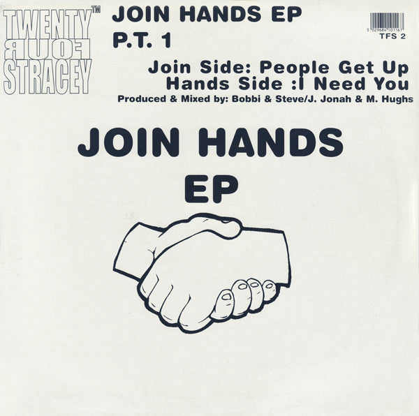 Bobbi & Steve / J. Jonah* & M. Hughs* : Join Hands EP Pt. 1 (12", EP)