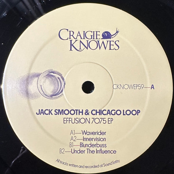Jack Smooth & Chicago Loop : Effusion 7075 EP (12")