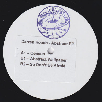 Darren Roach : Abstract EP (12", EP, Ltd, W/Lbl)