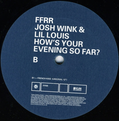 Josh Wink & Lil Louis* : How's Your Evening So Far? (12")