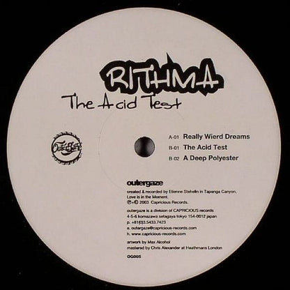 Rithma : The Acid Test (12")