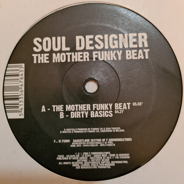 Soul Designer : The Mother Funky Beat (12")