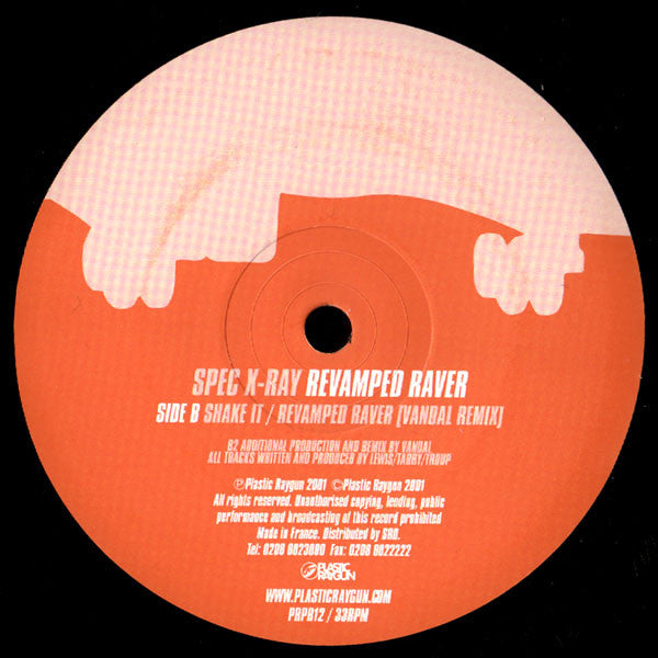 Captain Spec X Ray : Revamped Raver (12")