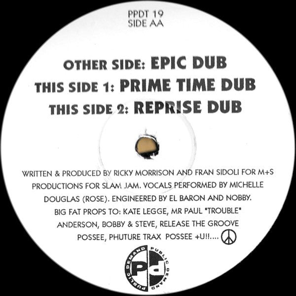 M&S Featuring Rose (40) : The Music (12")