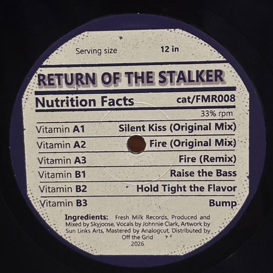 Stalker (46) : Return Of The Stalker  (12")