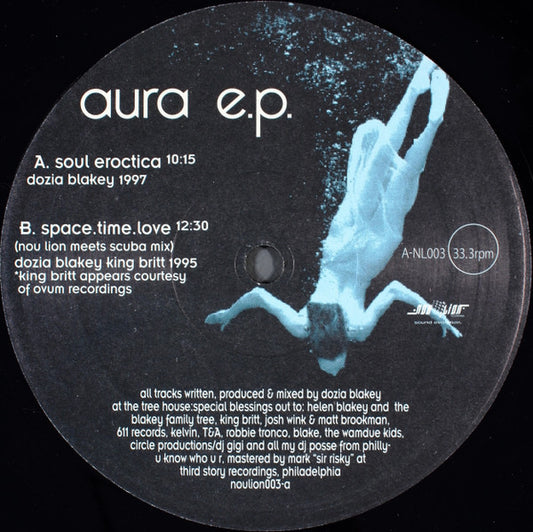 Dozia Blakey : Aura E.P. (12", EP)