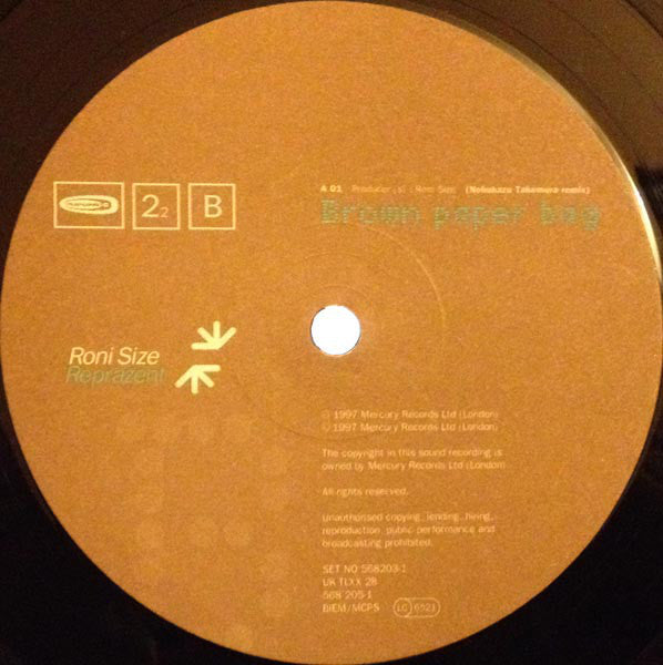 Roni Size / Reprazent : Brown Paper Bag (2x12")