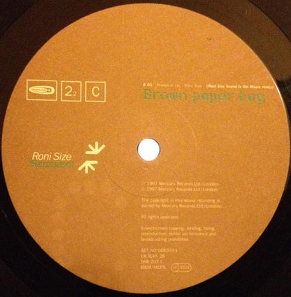 Roni Size / Reprazent : Brown Paper Bag (2x12")