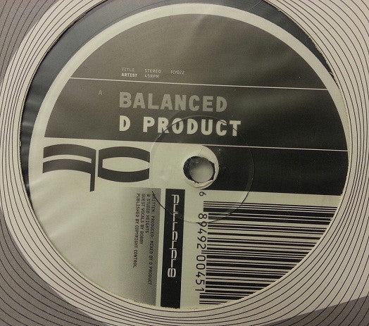 D Product : Balanced / Space Horn (12", RP)