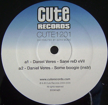 Daniel Veres : Sane Red Evil (12")