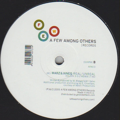 Marz (3) & Ianeq : Real/Unreal (12", Ltd)
